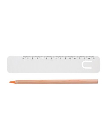 KIT BUREAU FLUO ORANGE 17,6 cm