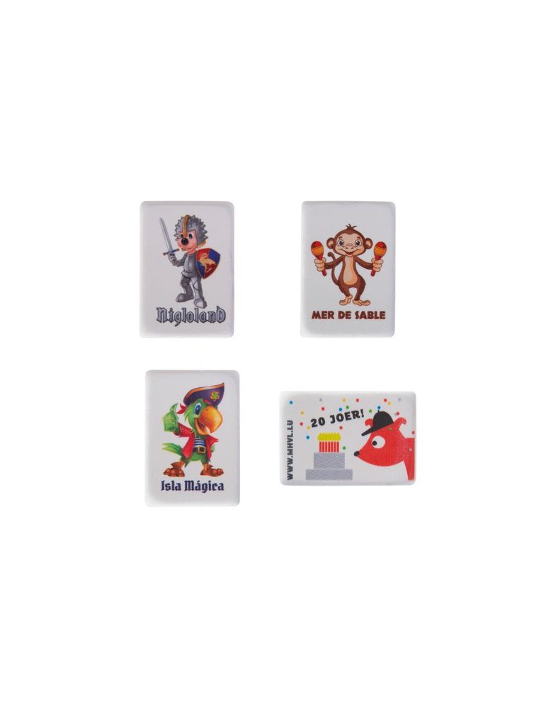 GOMME RECTANGULAIRE GM