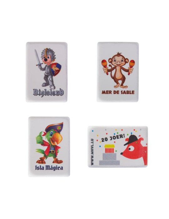 GOMME RECTANGULAIRE GM