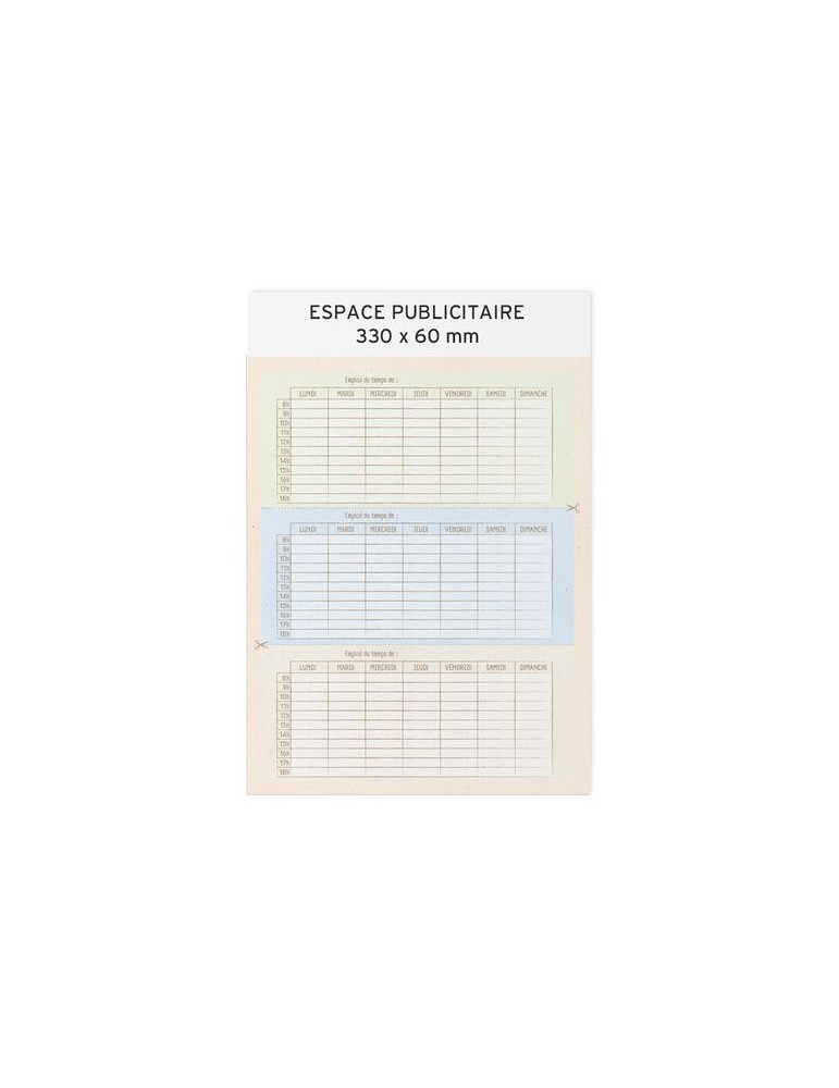 Calendrier feuillets 2026| Jean de la Fontaine