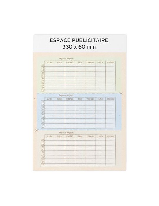 Calendrier feuillets 2026| Jean de la Fontaine