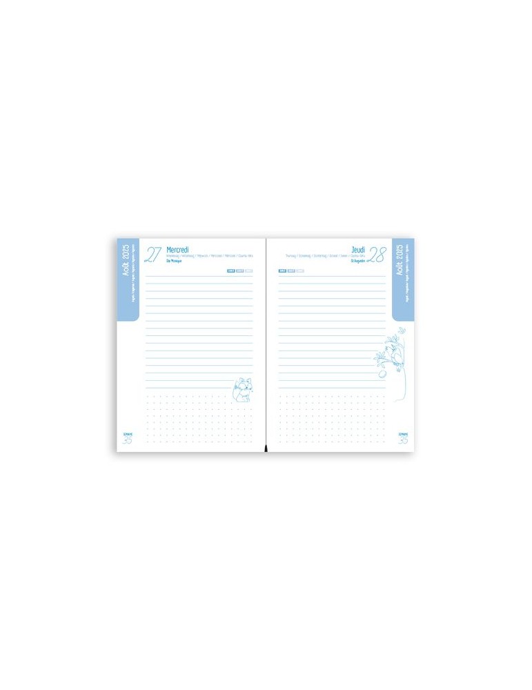 Agendas scolaires 2025-2026 |  Jean de la Fontaine