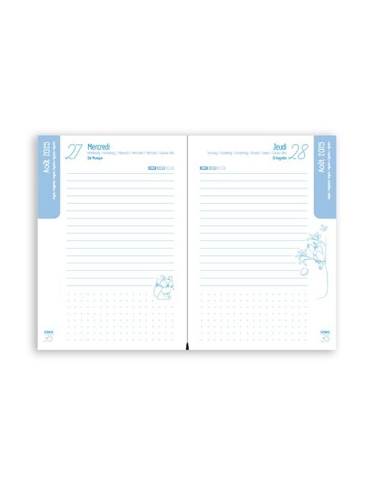 Agendas scolaires 2025-2026 |  Jean de la Fontaine