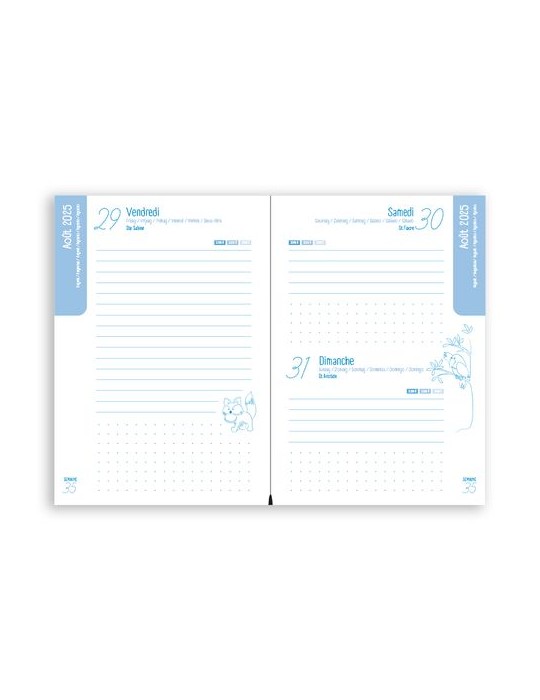 Agendas scolaires 2025-2026 |  Jean de la Fontaine