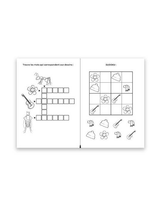 Cahier de jeux - 6-8 ans | Jean de la Fontaine