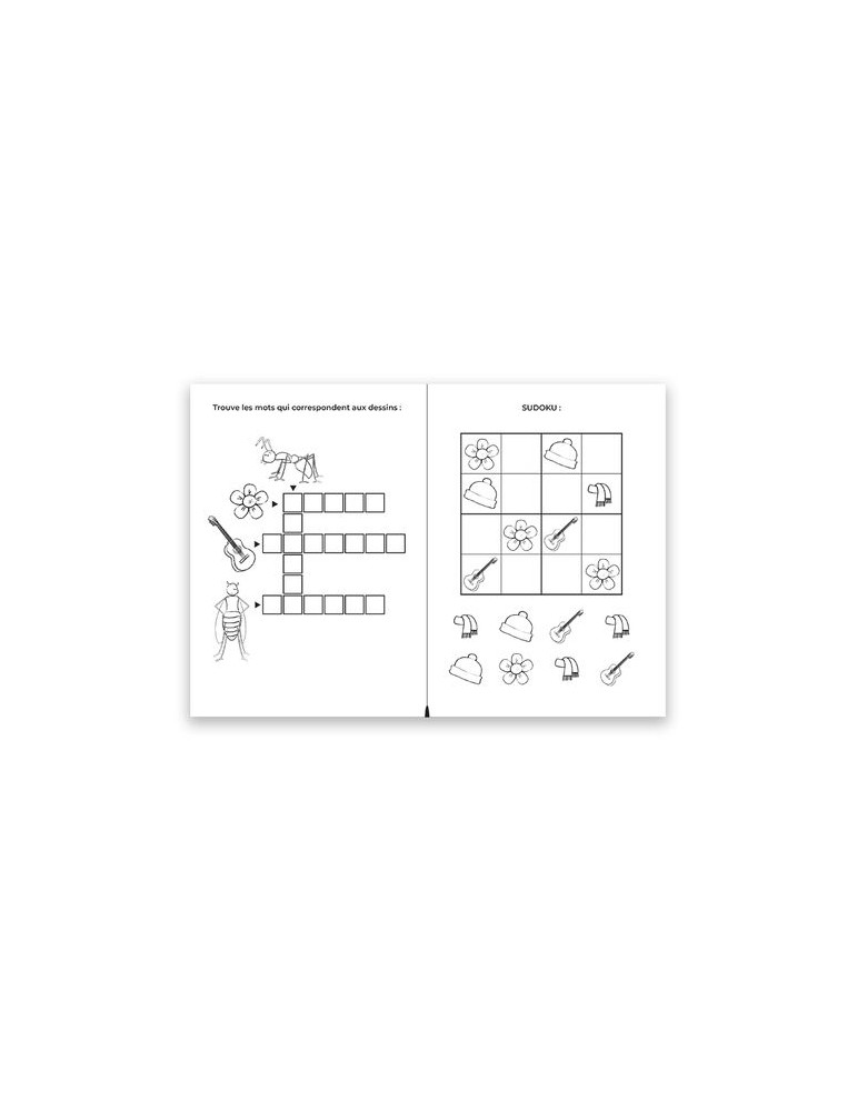 Cahier de jeux - 6-8 ans | Jean de la Fontaine