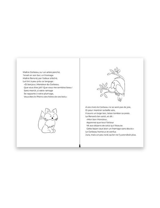 Cahier de jeux - 3-5 ans | Jean de la Fontaine