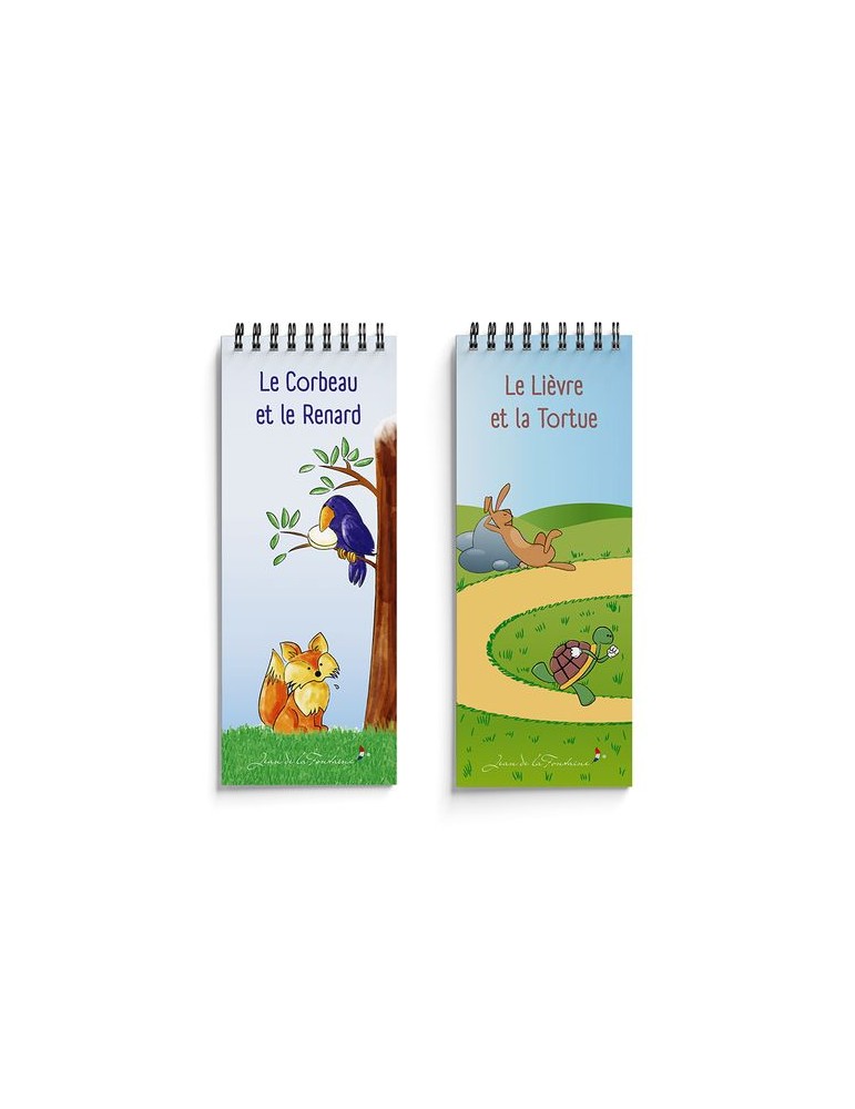 Mémo spiralé | Le Corbeau et le Renard - Jean de la Fontaine
