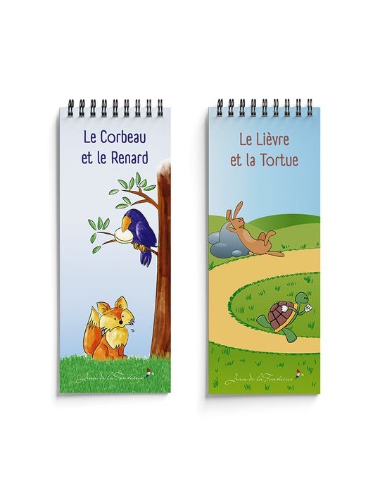 Mémo spiralé | Le Corbeau et le Renard - Jean de la Fontaine