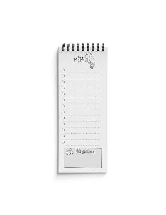 Mémo spiralé | Le Corbeau et le Renard - Jean de la Fontaine