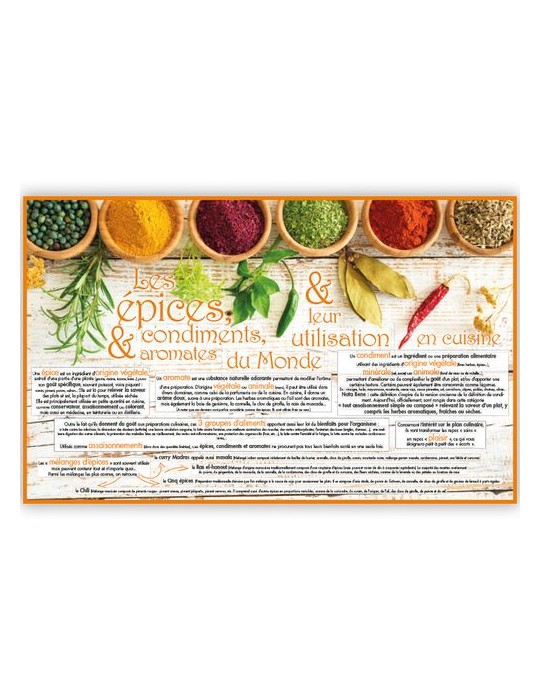 LES ÉPICES DU MONDE | Calendrier bancaire thématique 2026