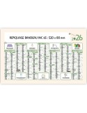 GESTES ECO-RESPONSABLES | Calendrier bancaire thématique 2026 Matières : carton