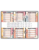 MODERNE & DESIGN | Calendrier bancaire thématique 2026 Matières : carton