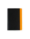 Carnet SAINT-MALO Matières : papier de pierre Couleurs : orange personnalisation sur mesure