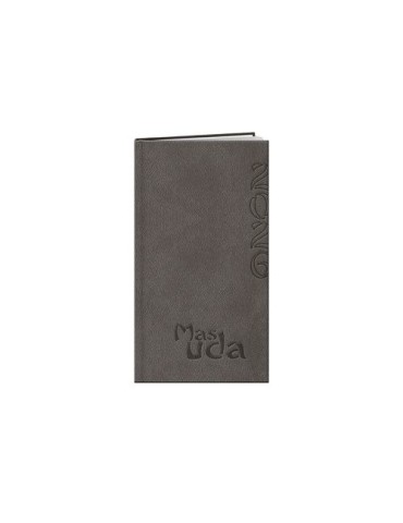 Agenda 2026 MASUDA Couleurs : gris foncé Matières : papier (FSC) 2