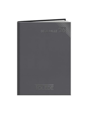 Agenda 2026 TOLEDE Couleurs : gris Matières : papier (FSC) 2