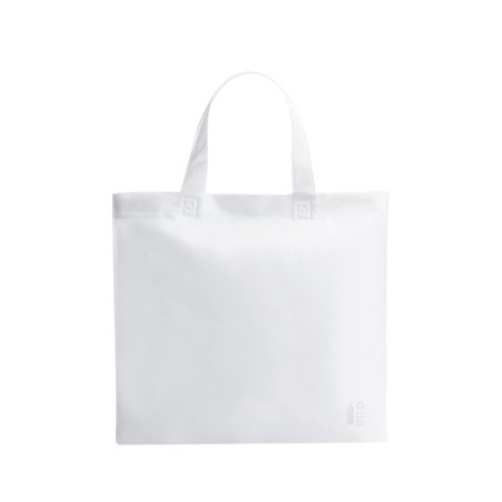 Sac Éco-responsable et Personnalisable de Shopping Raduin Matières : PET recyclé Couleurs : blanc
