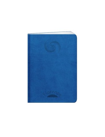 Agenda 2026 FLORENCE Couleurs : bleu Matières : papier (FSC) 2