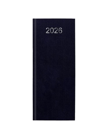GAMME PRO INA 33 | Agenda de caisse long 2026 Couleurs : bleu Matières : papier (FSC) 2