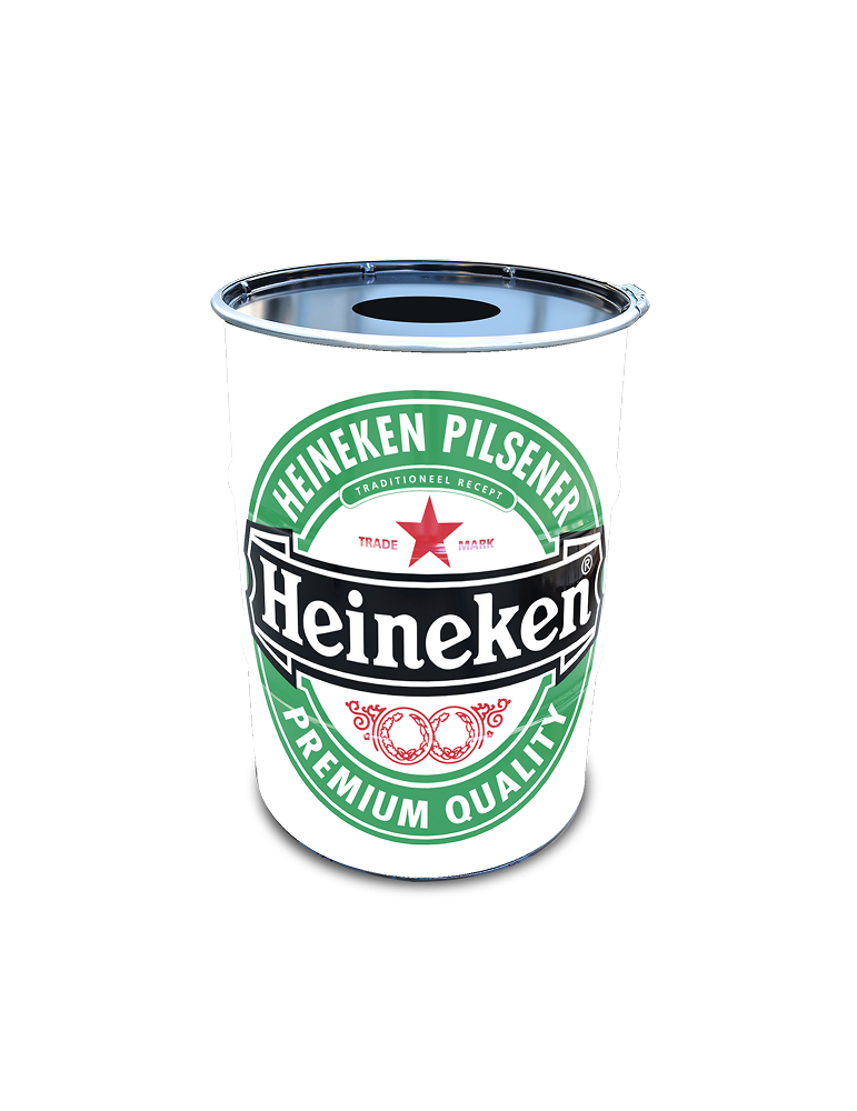 Baril personnalisé avec un nom de marque