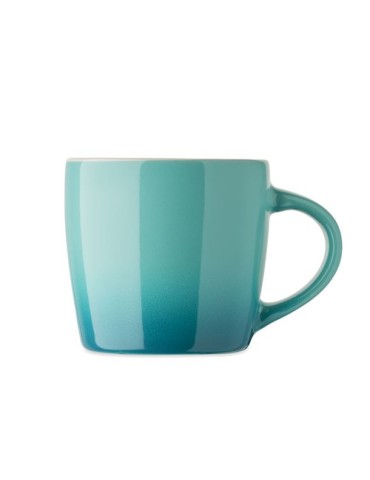 PEZE Mug en céramique 300ml Matières : grès Couleurs : turquoise livraison express 24h 48h