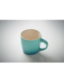 PEZE Mug en céramique 300ml Matières : grès Couleurs : turquoise objet publicitaire robuste