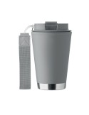 TOPIZ Gobelet double paroi 300 ml Matières : polypropylène (PP) Couleurs : pierre impression logo haute qualité