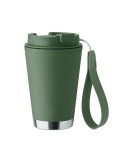 TOPIZ Gobelet double paroi 300 ml Matières : polypropylène (PP) Couleurs : vert foncé personnalisable avec votre logo