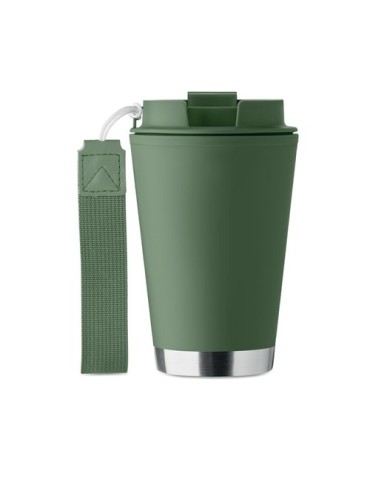TOPIZ Gobelet double paroi 300 ml Matières : polypropylène (PP) Couleurs : vert foncé cadeau collaborateur premium