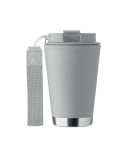 TOPIZ Gobelet double paroi 300 ml Matières : polypropylène (PP) Couleurs : gris cadeau client original