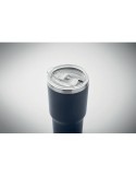 SUM Gobelet double paroi 550ml Matières : acier inoxydable Couleurs : bleu marine impression logo haute qualité