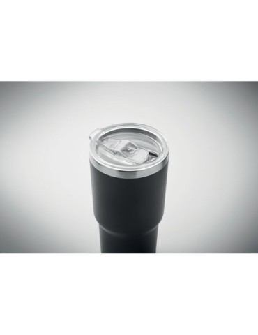 SUM Gobelet double paroi 550ml Matières : acier inoxydable Couleurs : noir accessoire événementiel unique