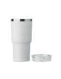 SUM Gobelet double paroi 550ml Matières : acier inoxydable Couleurs : blanc goodies publicitaire événementiel