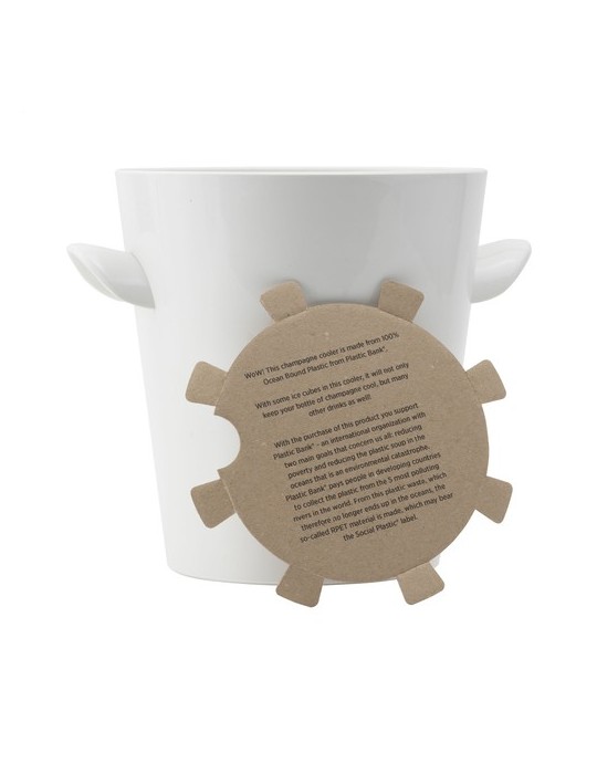 Plastic Bank Champagne Cooler seau à glace