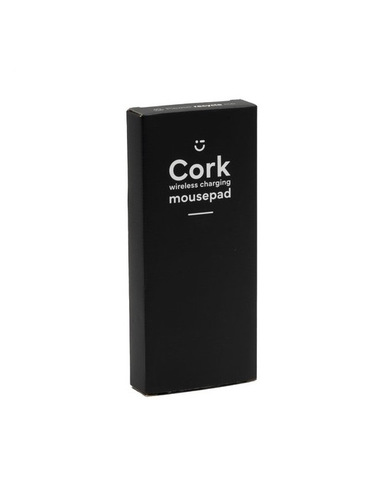 Cork Wireless Charging Mousepad tapis de souris