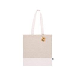 Sac de Shopping Éthique Personnalisé en Coton Pas Cher - Annet Fairtrade Matières : coton Couleurs : naturel