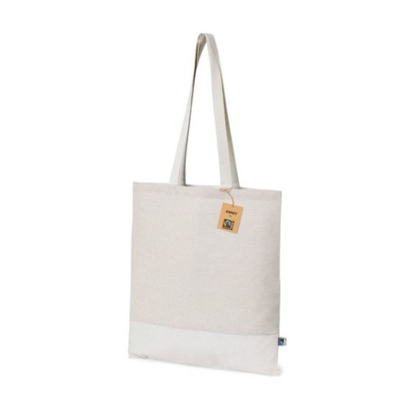 Sac de Shopping Éthique Personnalisé en Coton Pas Cher - Annet Fairtrade Matières : coton Couleurs : noir accessoire événementie