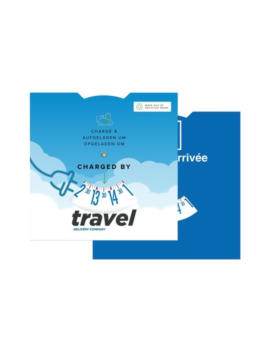 Disque de stationnement et indicateur charge France