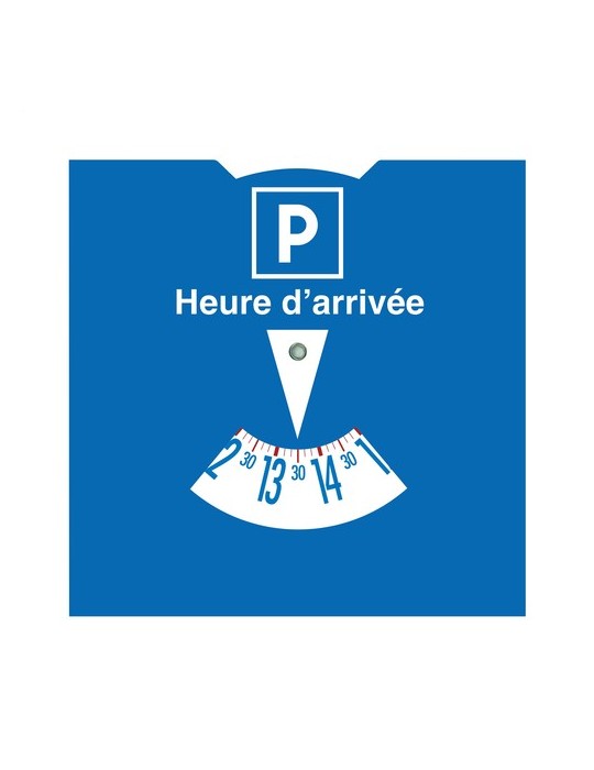 Disque de stationnement et indicateur charge France