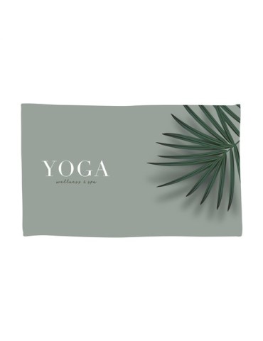 Printed RPET Towel 350 g/m² 50x100 serviette