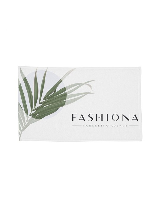 Printed RPET BathTowel 350g/m² 70x140 serviette de bain