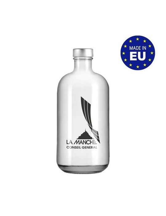 Bouteille en verre lourde