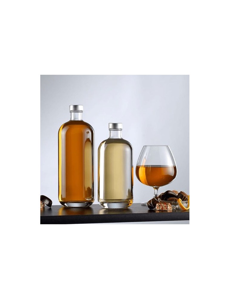 Bouteille en verre lourde