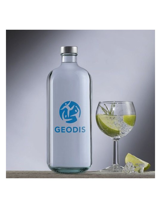 Bouteille en verre lourde