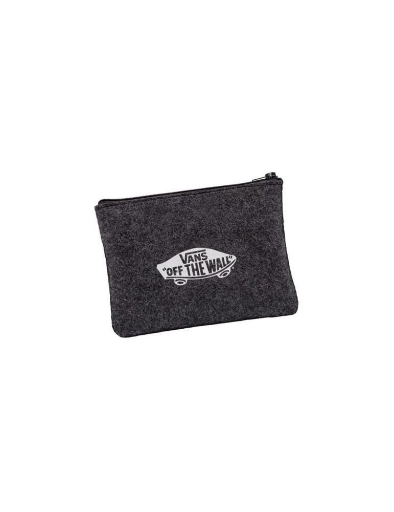 Trousse de voyage en feutrine Matières : PET recyclé Couleurs : gris chiné cadeau entreprise pas cher