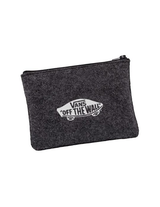 Trousse de voyage en feutrine Matières : PET recyclé Couleurs : gris chiné cadeau entreprise pas cher