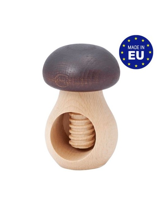 Casse-noix champignon Matières : bois Couleurs : naturel