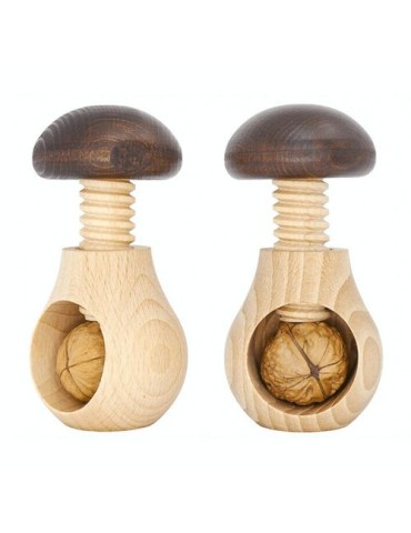 Casse-noix champignon Matières : bois Couleurs : naturel 2