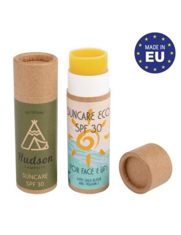 Stick solaire en carton - Crème solaire solide