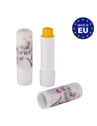 Stick vegan - Baume à lèvres naturel Matières : plastique Couleurs : rouge